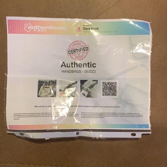 Gucci GG Canvas Abbey D-Ring Hobo Bag with Gold Trim, Authenticated with Cert - Picture 16 of 16